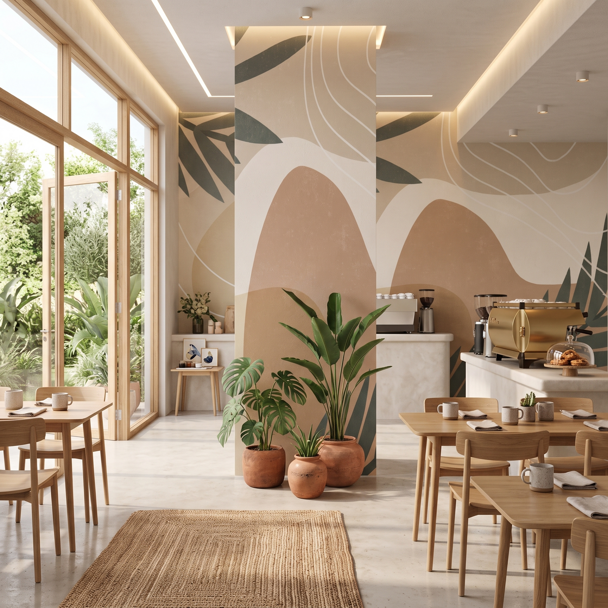 modern-kafe-ve-restoran-icin-japandi-tarz-botanik-duvar-posteri